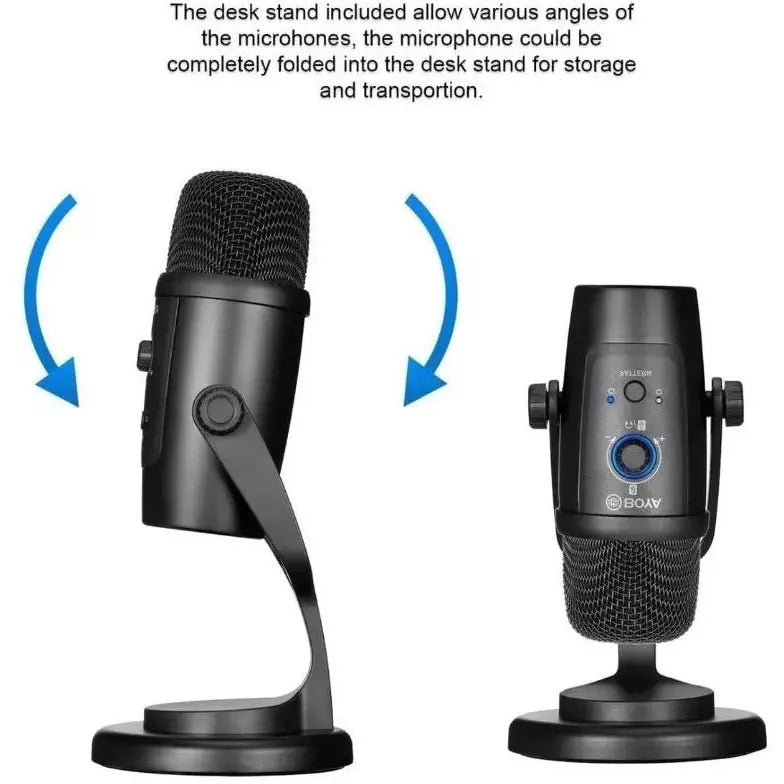 Microfono Podcast Profesional Escritorio By-pm500