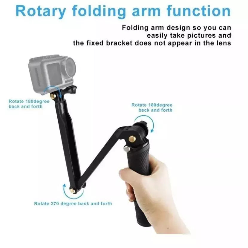 Monopod 3 Way Multifuncional Para Gopro