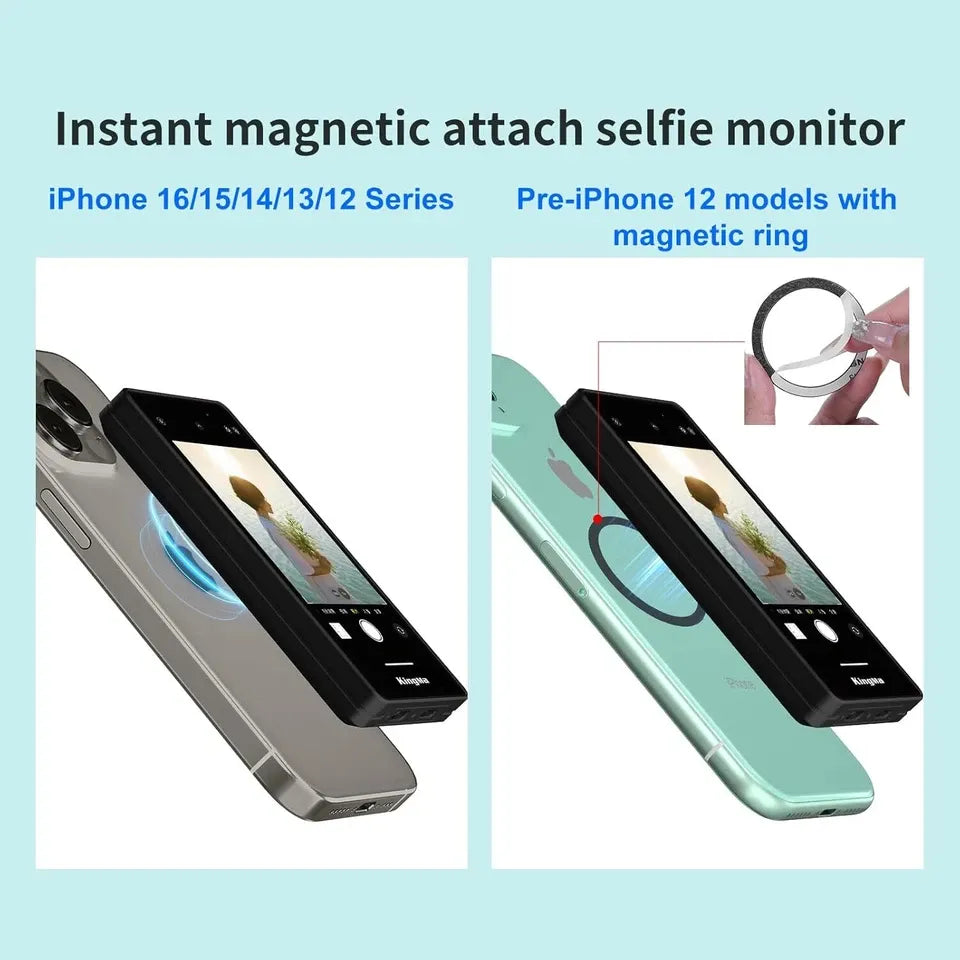 Pantalla Magnética Monitor Selfie Kigma VLPH02 MAX Para iOS y Android