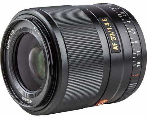 Lente Viltrox 33MM F1.4 FE E APS-C Para Sony