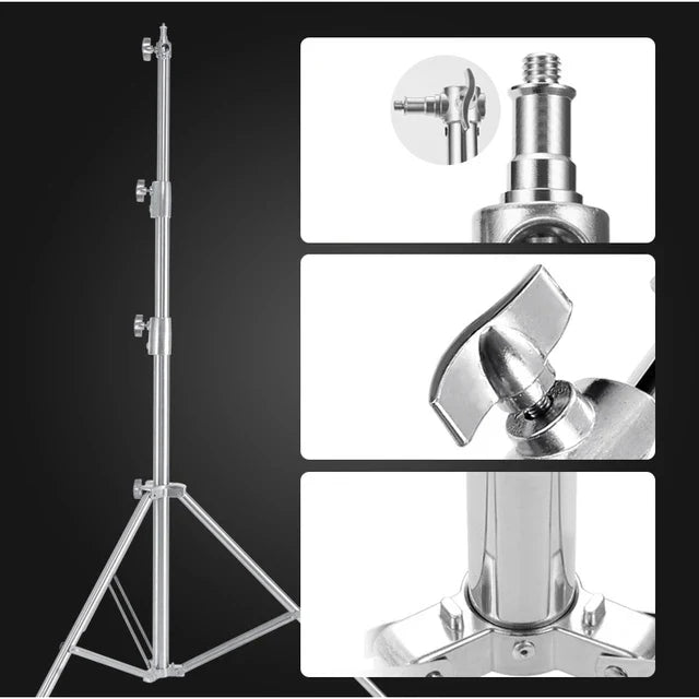 Kit Portafondos En Acero Cromado De 2.8x3m