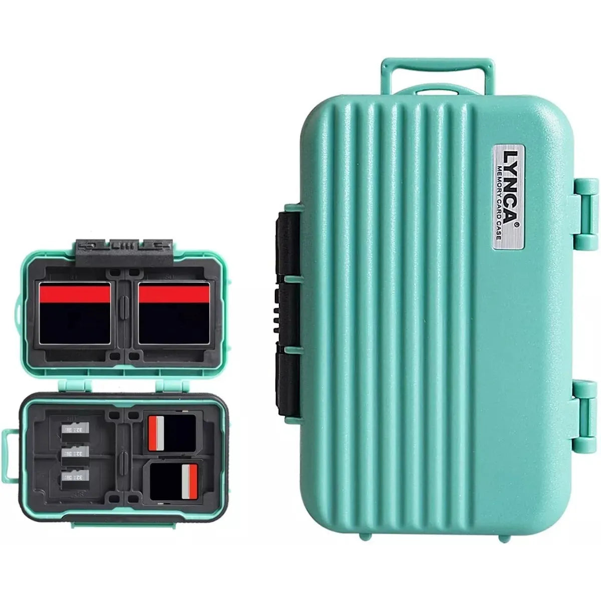 Porta Memorias Lynca Kh6 Sd Microsd Y Compact Flash