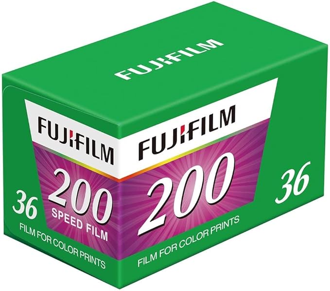 FUJIFILM 200 Color Negative Film 35mm ISO 200 – Película 36 exposiciones