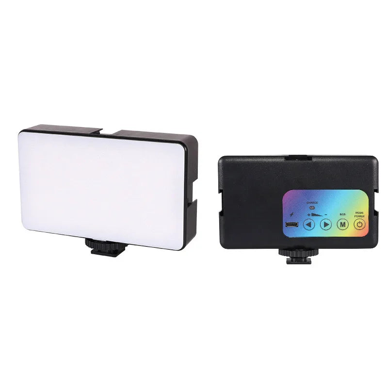 Panel Luz LED RGB Portátil Con Clip Para Celular Tablet Computador