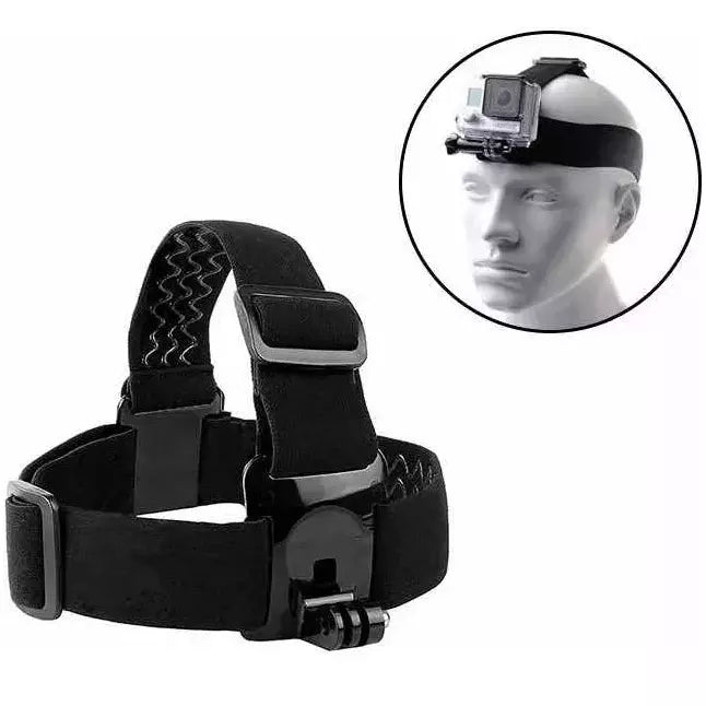 Soporte Correa Arnés Banda Cabeza Para Cámara Acción Gopro