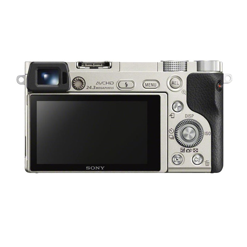 Sony Alpha a6400 (Silver) con Lentes 16-50mm y 55-210mm VERSIÓN SILVER 🩶