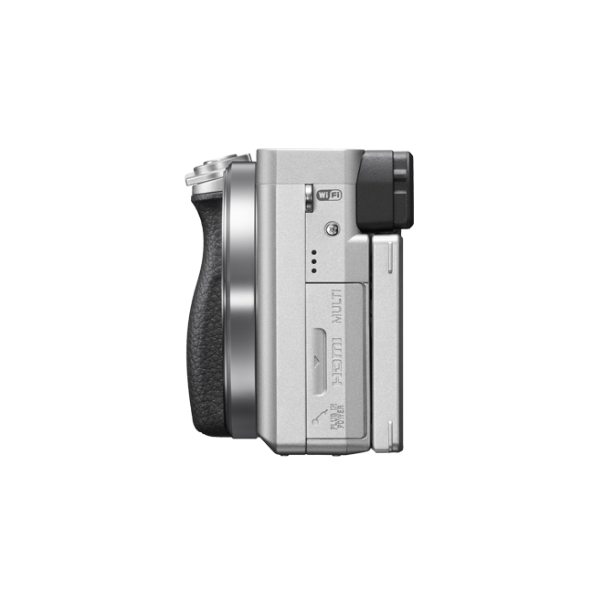 Sony Alpha a6400 (Silver) con Lentes 16-50mm y 55-210mm VERSIÓN SILVER 🩶