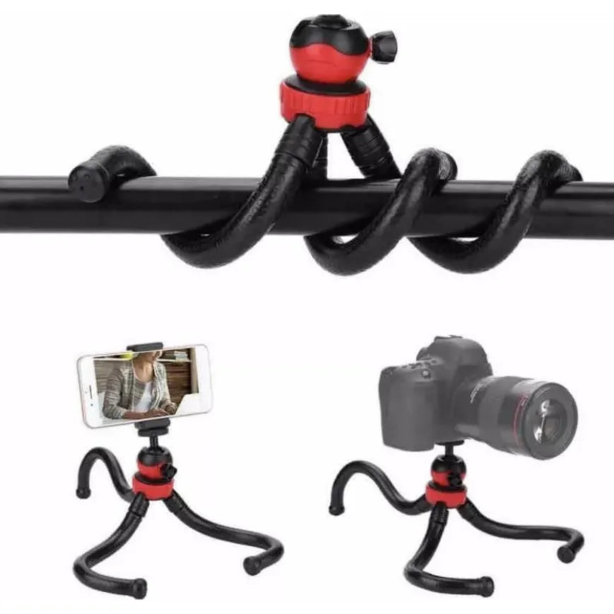 Trípode Flexible Pulpo Para Celular Cámara+ Soporte Celular