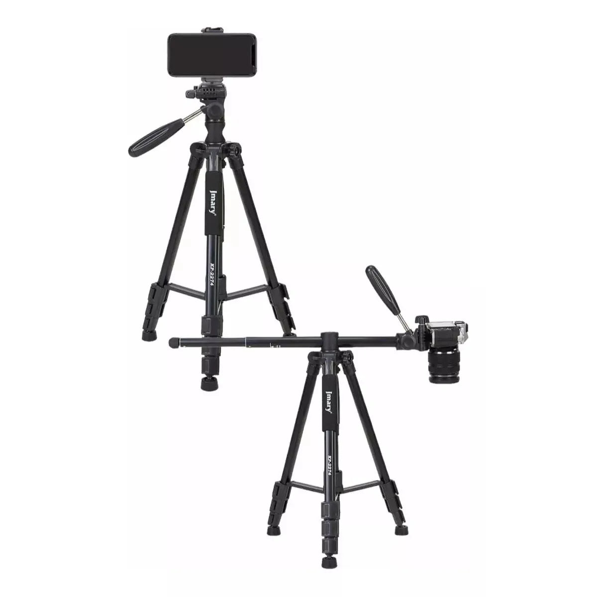 Trípode Profesional Multifunción Tomas Cenitales - Monopie KP2274 + Soporte para celular
