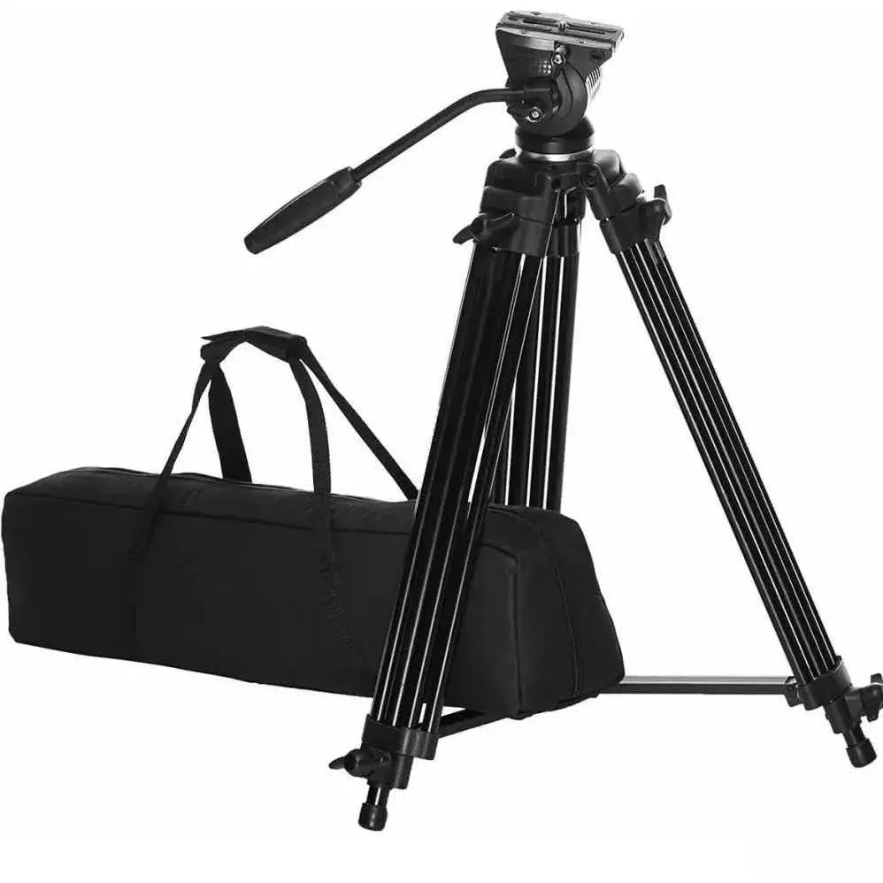 Trípode Profesional Nest 777 Con Cabezal Fluido 180cm