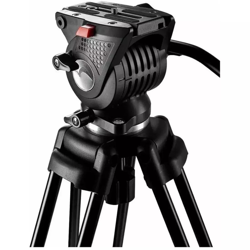 Trípode Profesional Nest 777 Con Cabezal Fluido 180cm