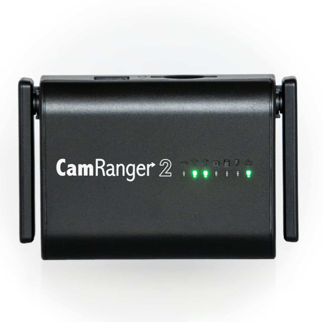 CamRanger 2 – Control inalámbrico avanzado y tethering profesional + KIT 2 baterías y cargador doble