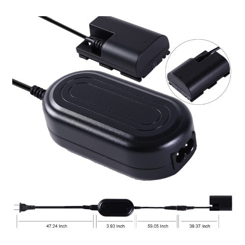 Adaptador Corriente Directa Para Camara CANON de Bateria LP-E6 EOS 5DS 5DMarkII 5DMarkIII 5DMarkIV 60D 70D 80D 60Da 6D 6DMarkii 7D 7DMarkII R R5 R6 90D