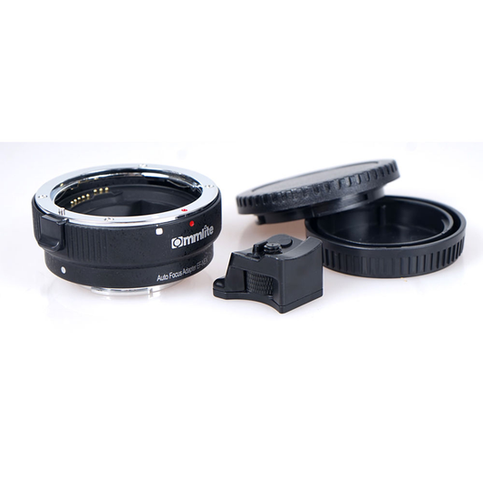 Adaptador Commlite de lentes Canon EF a Sony Autofocus