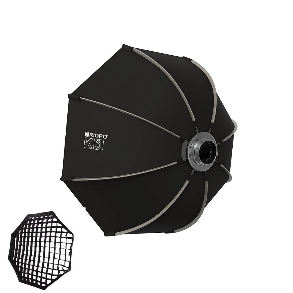 Softbox Octabox Para Montura Bowens Armado Rapido Triopo K3
