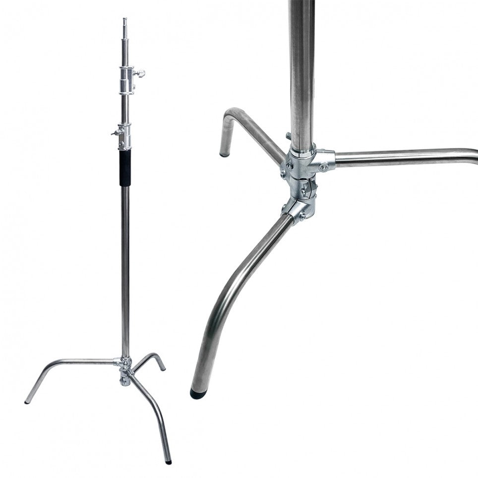 Trípode C-Stand de Acero Inoxidable de 3 metros con Brazo Jirafa