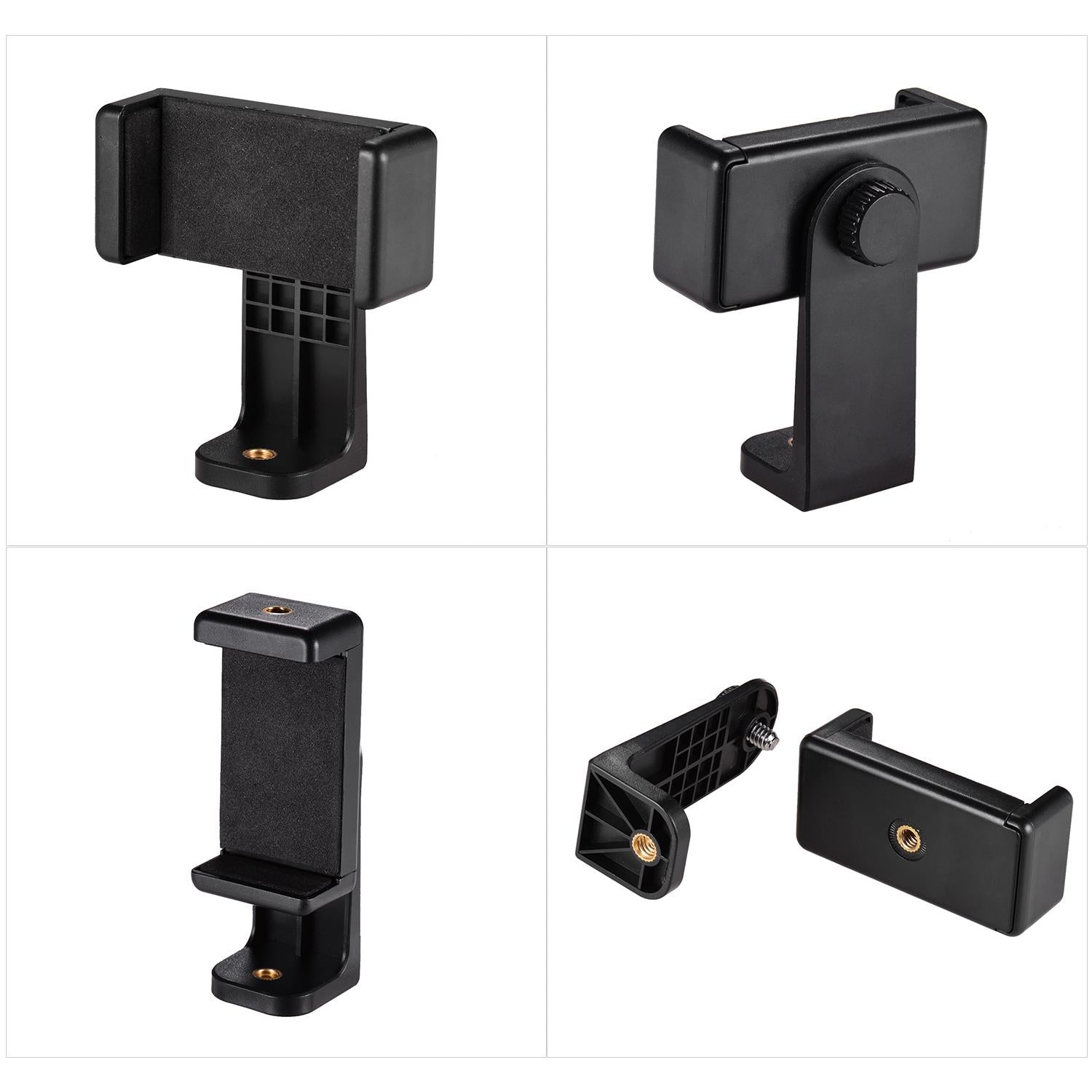 Soporte Clip Adaptador De Celular Para Trípode Rotación 360