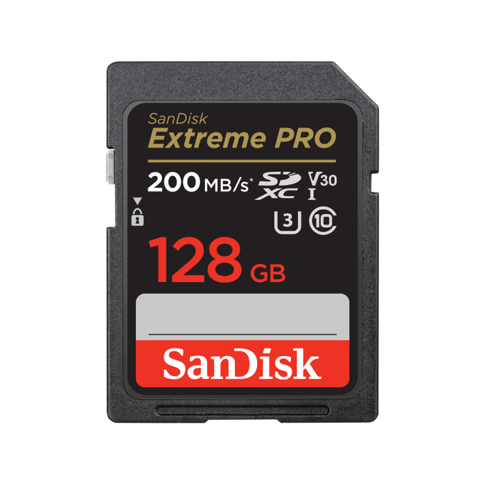 SanDisk Extreme PRO 128GB 200mbs SDXC UHS-I