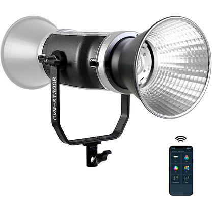 GVM ST300R Cabezal 300W Dobe Faz Bi-Color y RGB