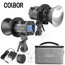 Luz Led COLBOR CL60R RGB Tecnología COB 80w