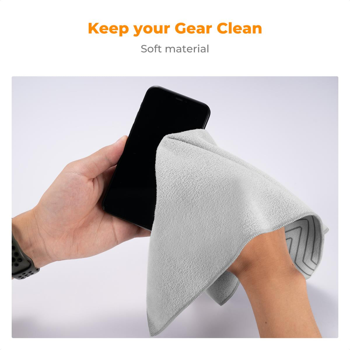 Paño Magico Protector Para Lentes Y Camaras  35X35 K&F