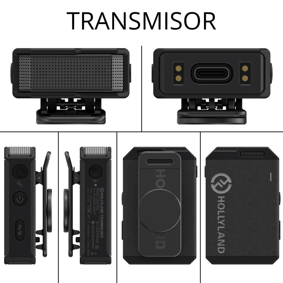 Micrófonos Inalámbricos Hollyland Lark Max Duo