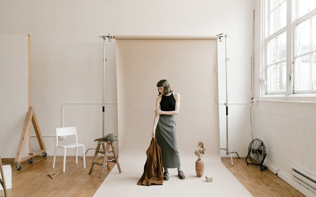 Rollo Papel COLORTONE Fondo Estudio Fotográfico Profesional 2.7m X 11m Calidad Alta