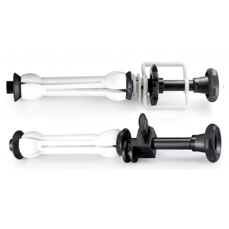 Kit De Soporte Y Rodillos De Pared Para Fondos 6 Puestos