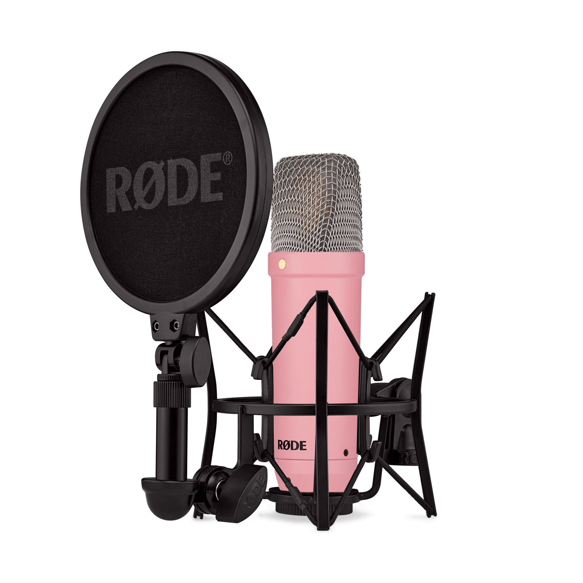 Micrófono de Condensador de Estudio Rode NT1 Signature "Pink"