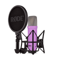 Micrófono de Condensador de Estudio Rode NT1 Signature "Purple"