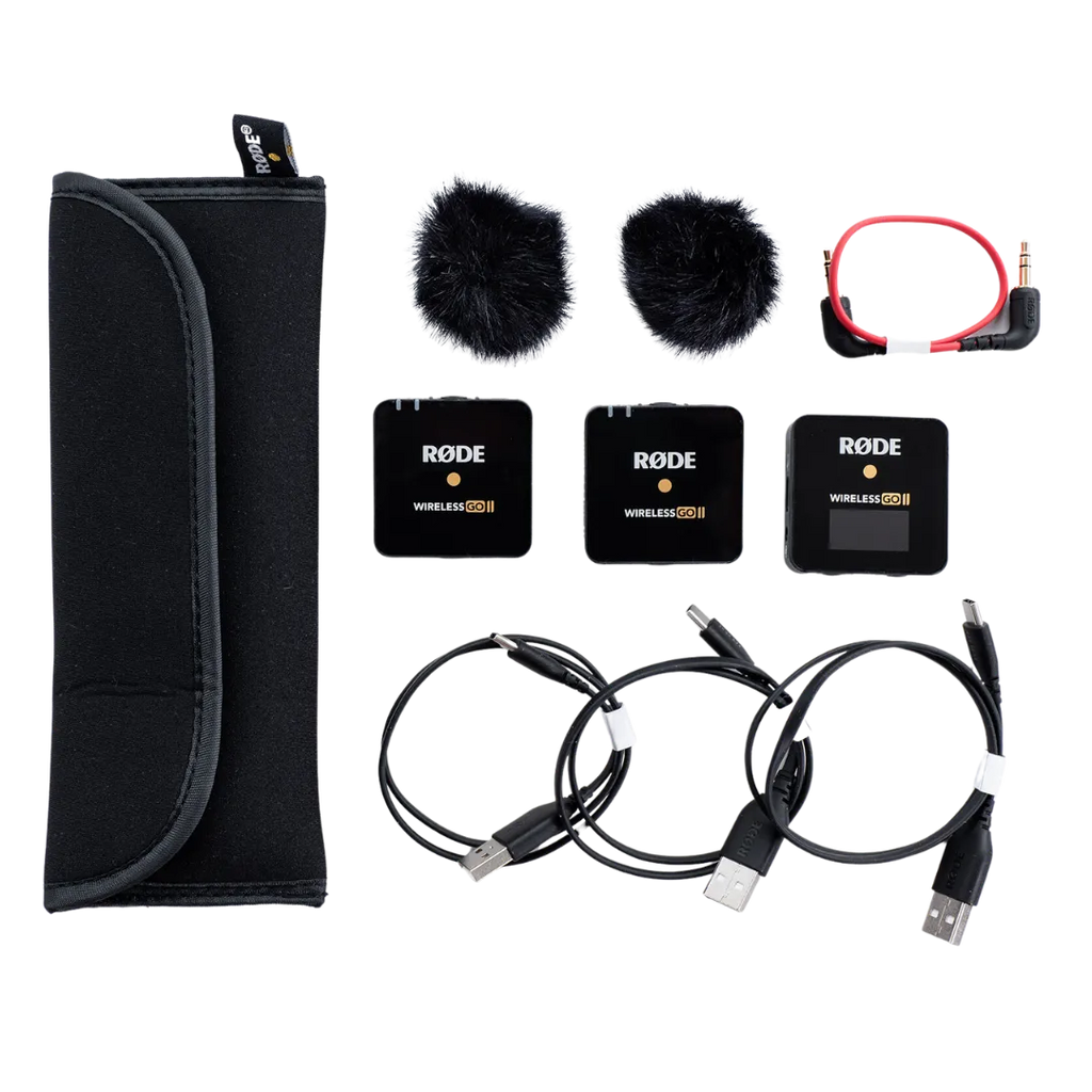 Rode Wireless GO II Sistema de Micrófonos Inalámbricos