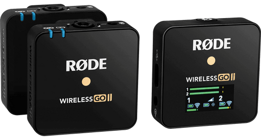 Rode Wireless GO II Sistema de Micrófonos Inalámbricos