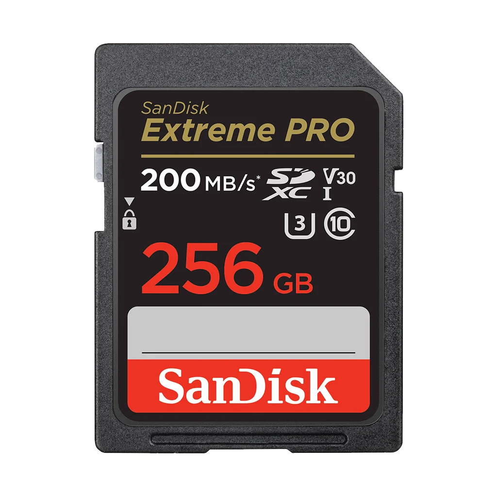 SanDisk Extreme PRO 256GB 200mbs SDXC UHS-I