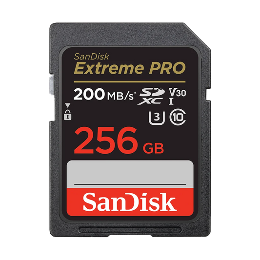 SanDisk Extreme PRO 256GB 200mbs SDXC UHS-I