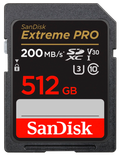 SanDisk Extreme PRO 512GB 200mbs SDXC UHS-I