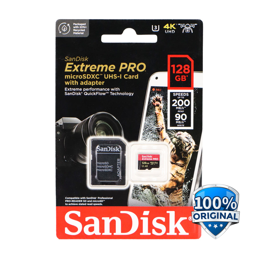 MicroSDXC SanDisk Extreme PRO UHS-I 128Gb