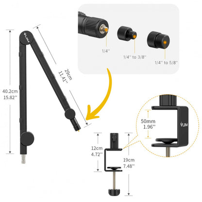 Brazo Articulado Multifuncional de Mesa LS25 Ulanzi