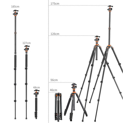 Tripode K&F 360° 2-en-1 Monopie