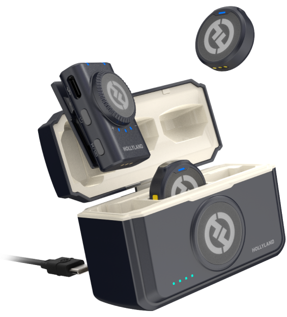 Hollyland Lark M2 - Micrófono inalámbrico Lavalier