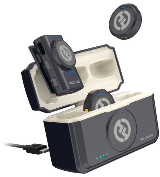 Hollyland Lark M2 - Micrófono inalámbrico Lavalier