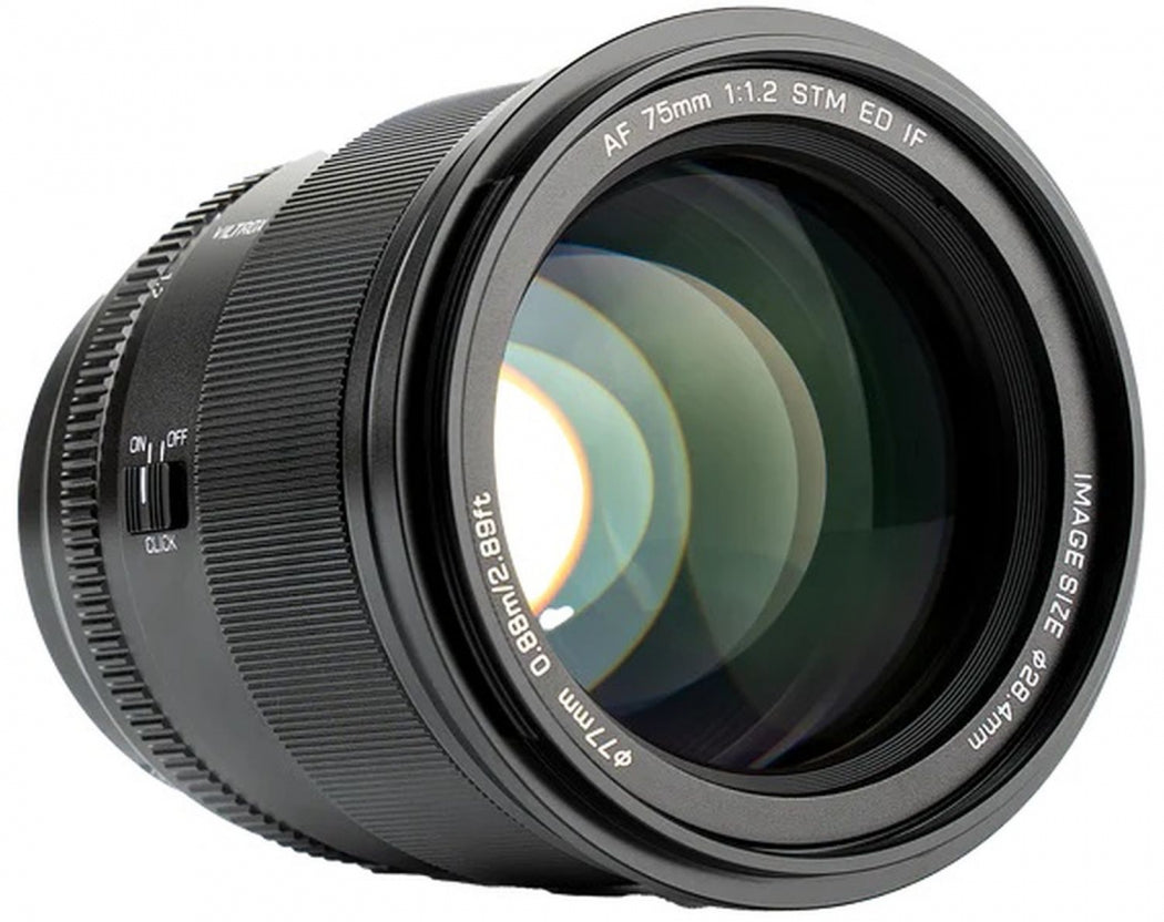 Lente Viltrox 75 MM F1.2 Z APS-C Para Nikon