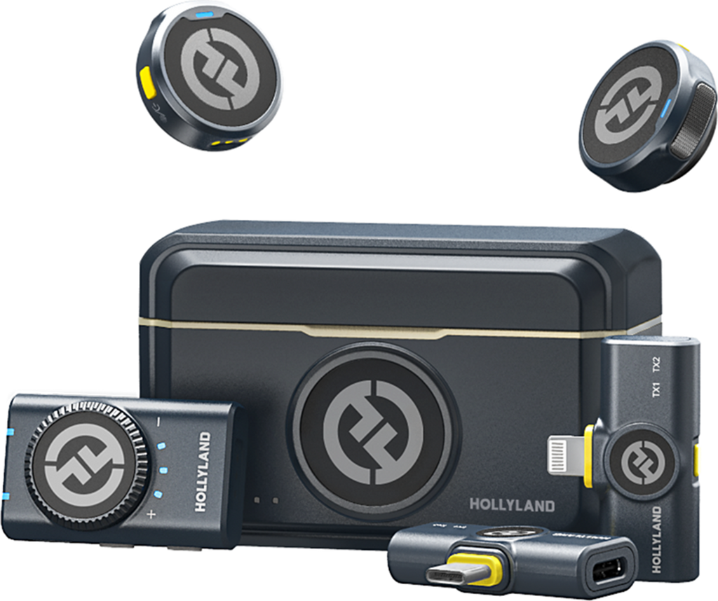 Hollyland Lark M2 - Micrófono inalámbrico Lavalier