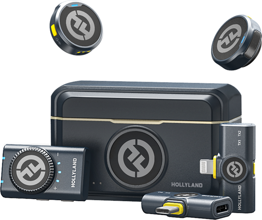 Hollyland Lark M2 - Micrófono inalámbrico Lavalier