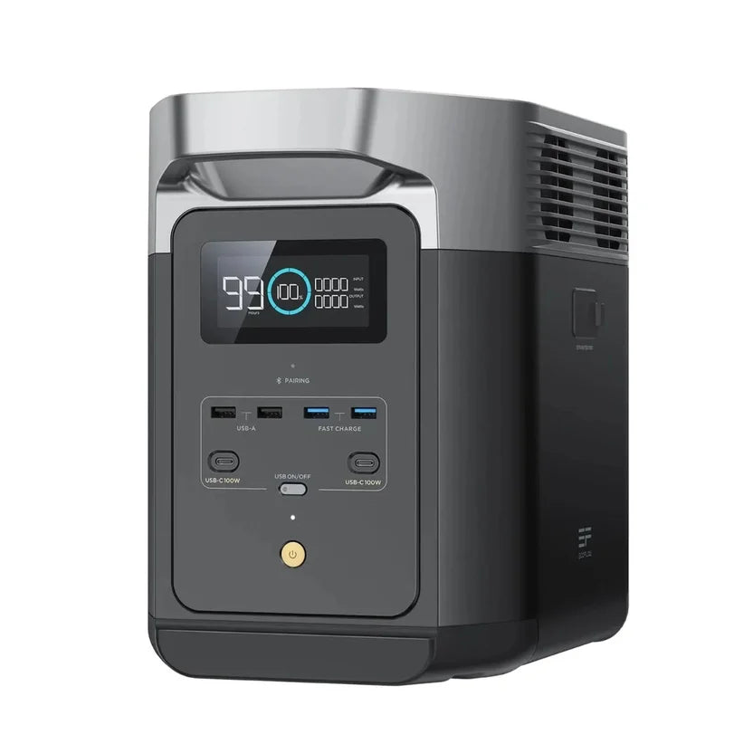 EcoFlow DELTA 2 1024Wh 1800W (Pico 2700W) – Estación de energía portátil