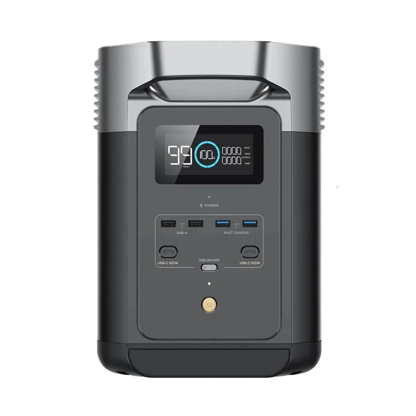 EcoFlow DELTA 2 1024Wh 1800W (Pico 2700W) – Estación de energía portátil