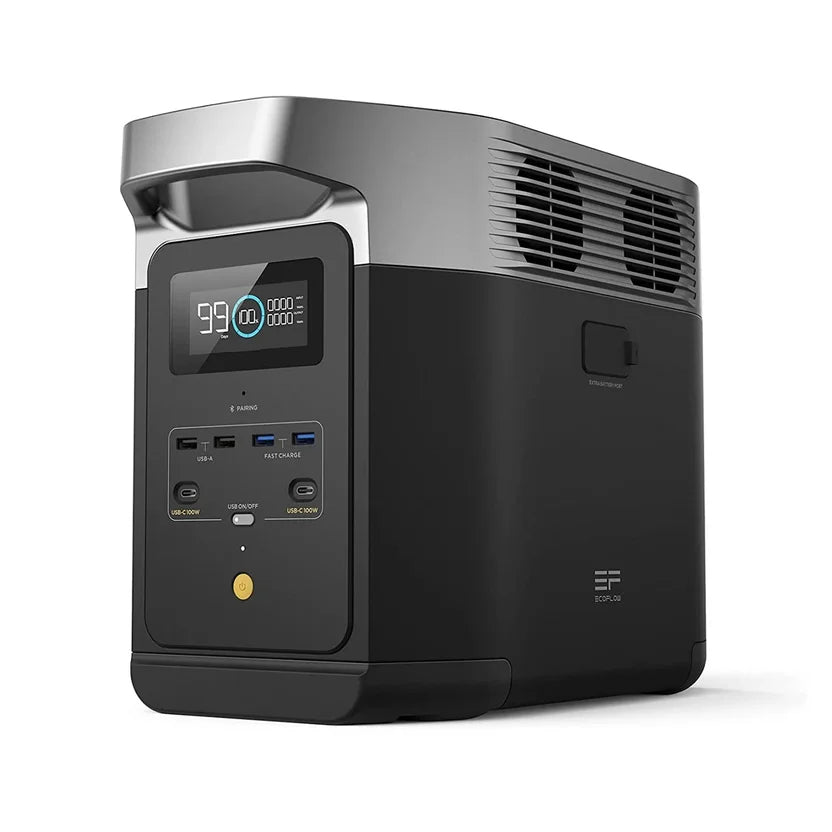 EcoFlow DELTA 2 1024Wh 1800W (Pico 2700W) – Estación de energía portátil